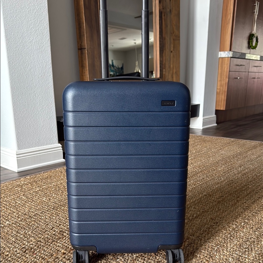 Away Bigger Carryon Navy Travel Suitcase